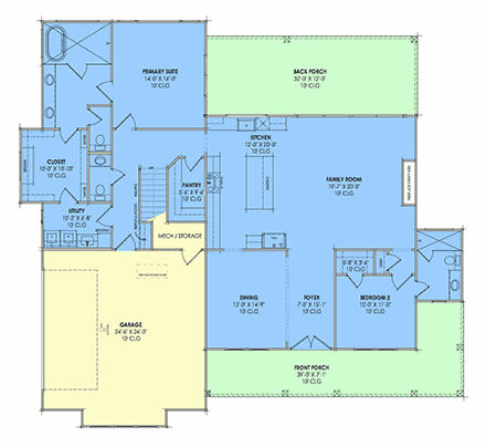 First Level Plan