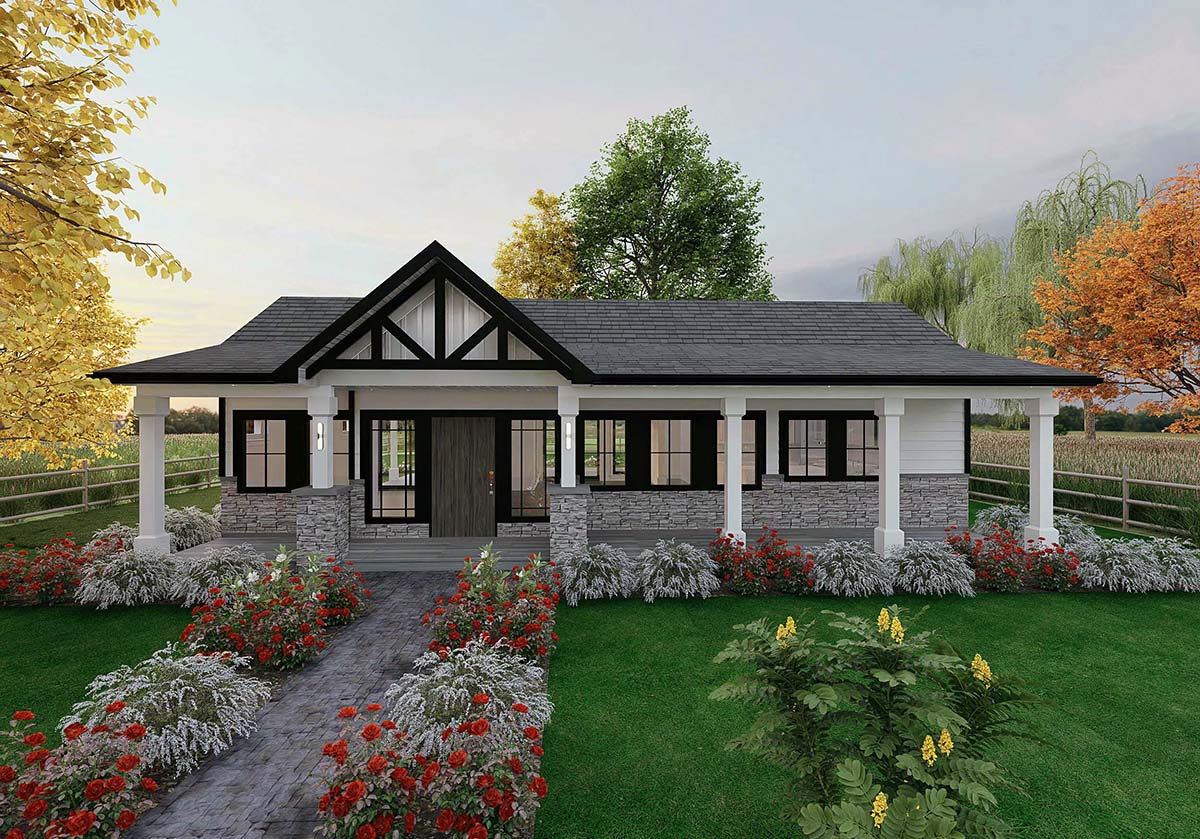 New House Plans 1000 to 1499 Square Feet