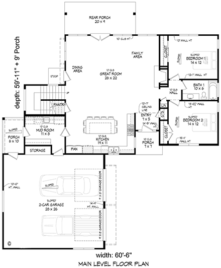 First Level Plan