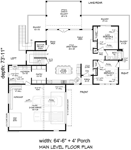 First Level Plan