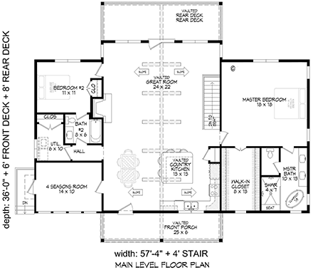 First Level Plan