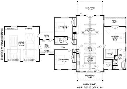 First Level Plan