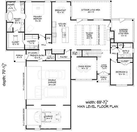 First Level Plan