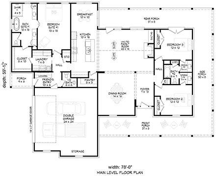 First Level Plan