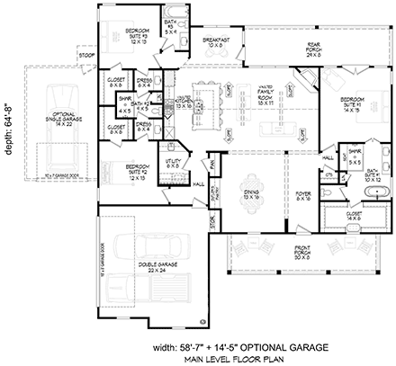 First Level Plan