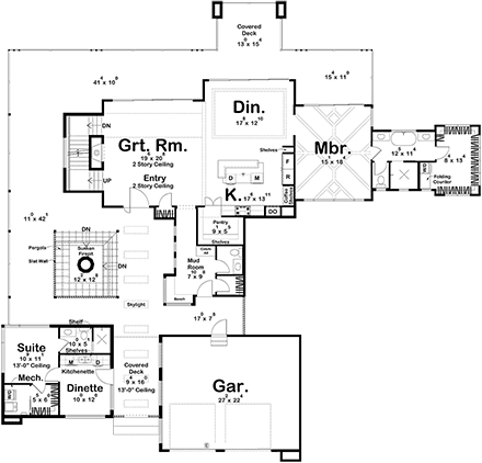 First Level Plan