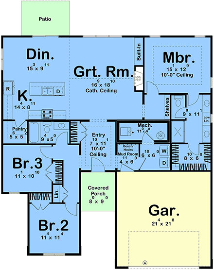First Level Plan