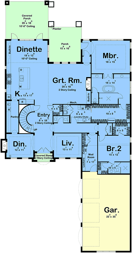 First Level Plan