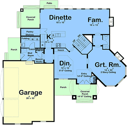 First Level Plan