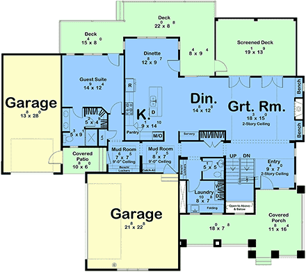 First Level Plan