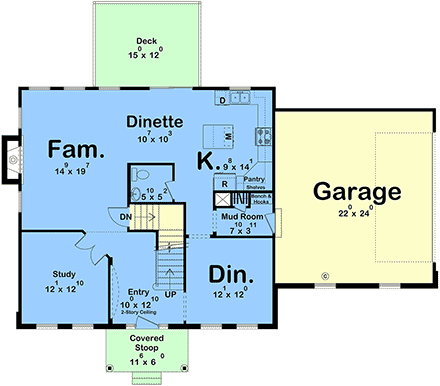 First Level Plan