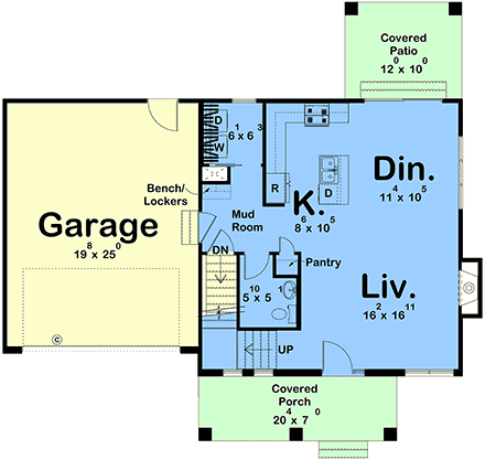 First Level Plan