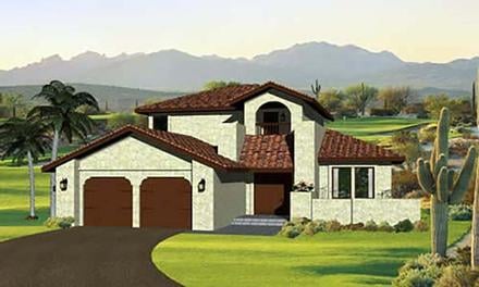 House Plan 85000 Elevation