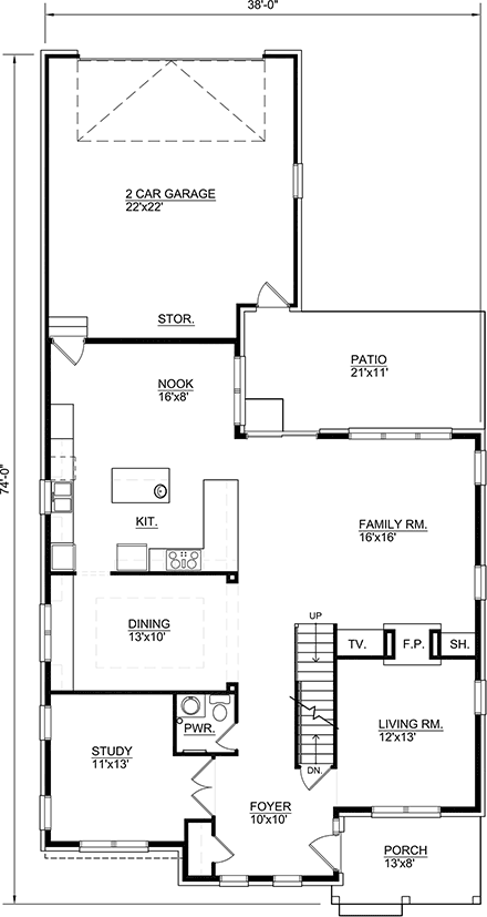 First Level Plan