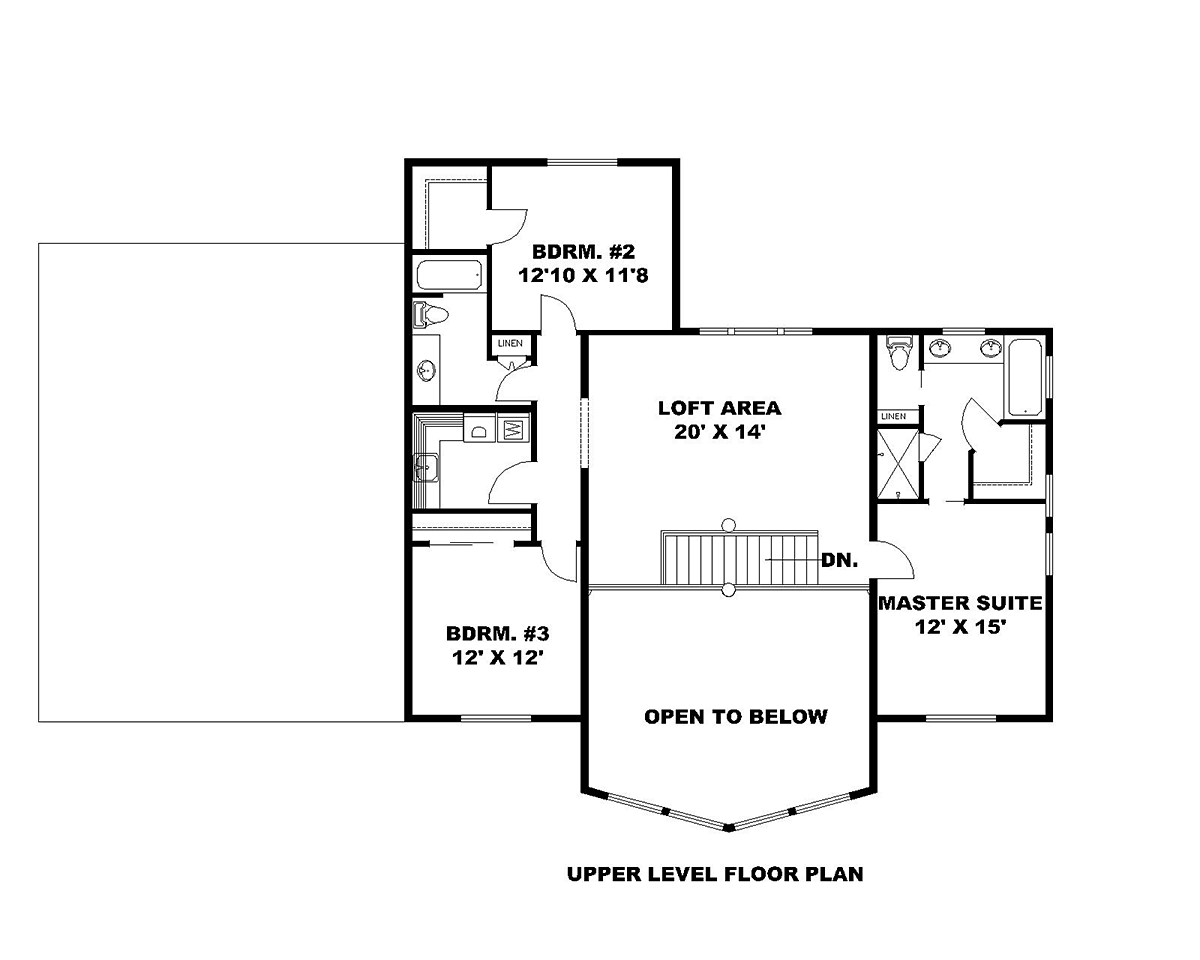 House Plan 85109 Level Two