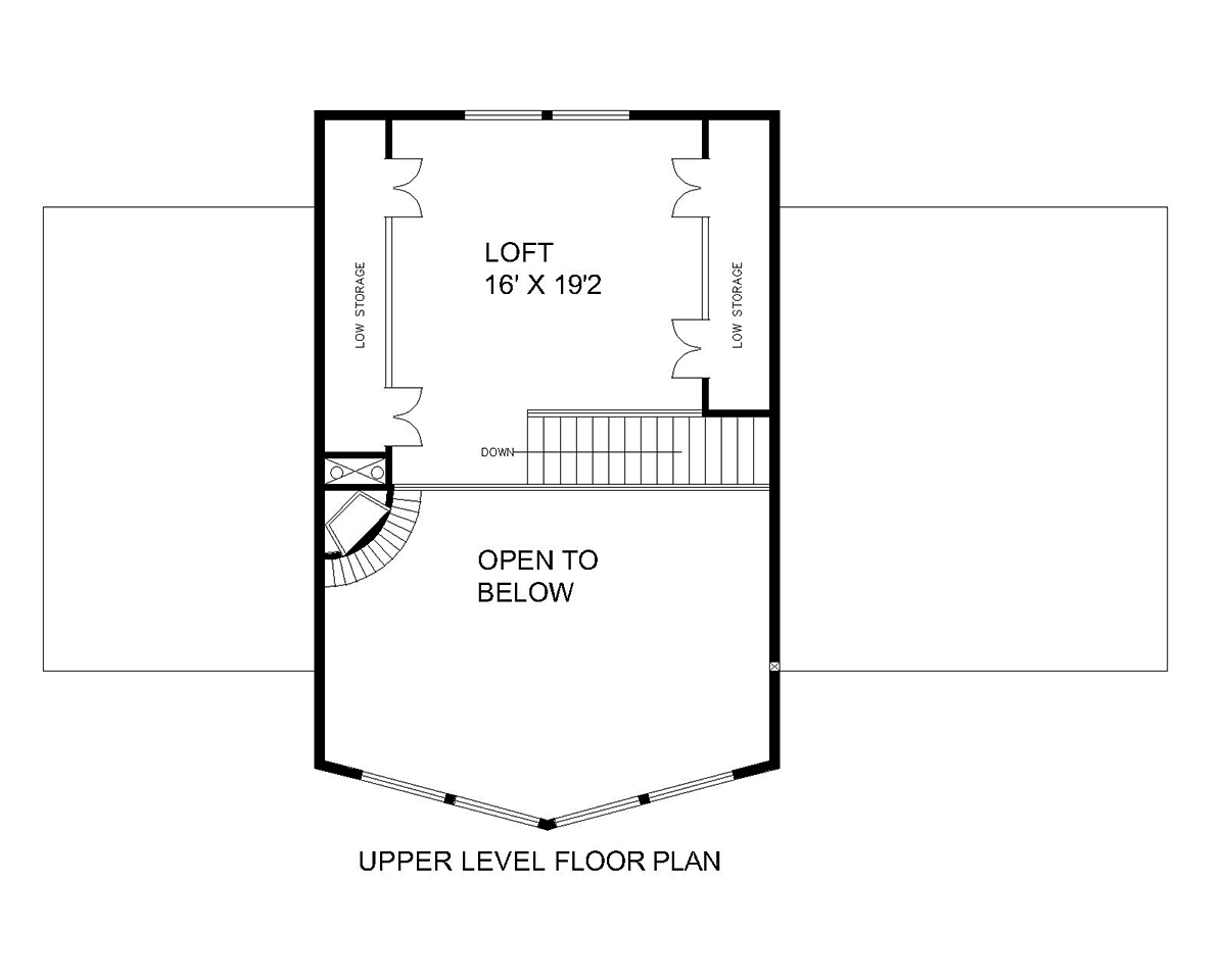 House Plan 85159 Level Two