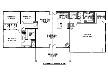 First Level Plan