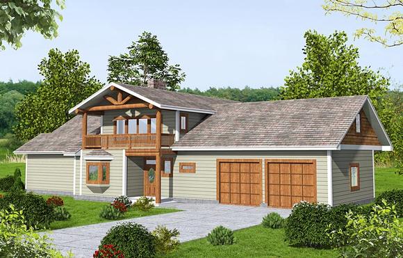 House Plan 85213 Elevation