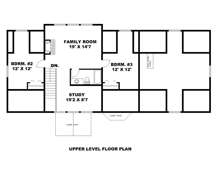 Contemporary Traditional Level Two of Plan 85216