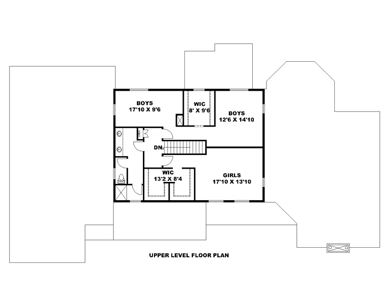 Contemporary Southwest Level Two of Plan 85217