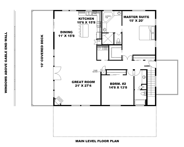 Contemporary Traditional Level Two of Plan 85219