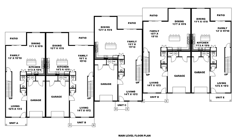 Country Craftsman Tudor Level One of Plan 85233