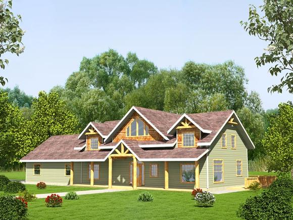 House Plan 85248 Elevation