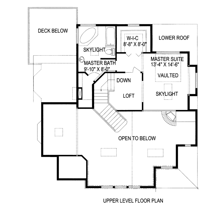 Contemporary Level Two of Plan 85311