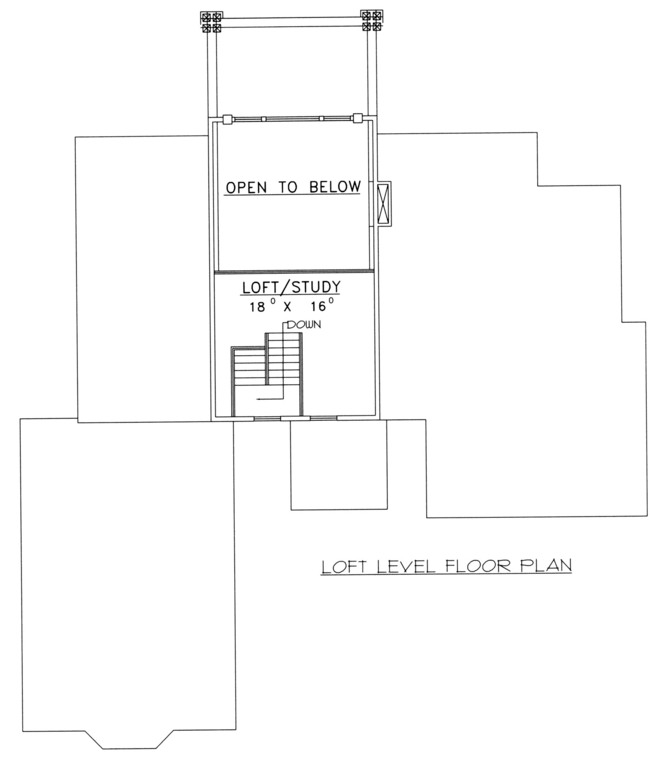 Craftsman Level Two of Plan 85317