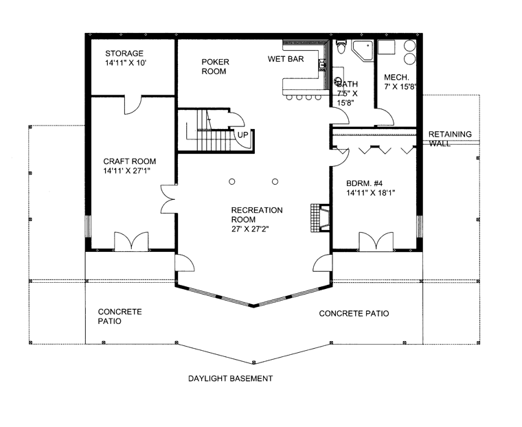  Lower Level of Plan 85346