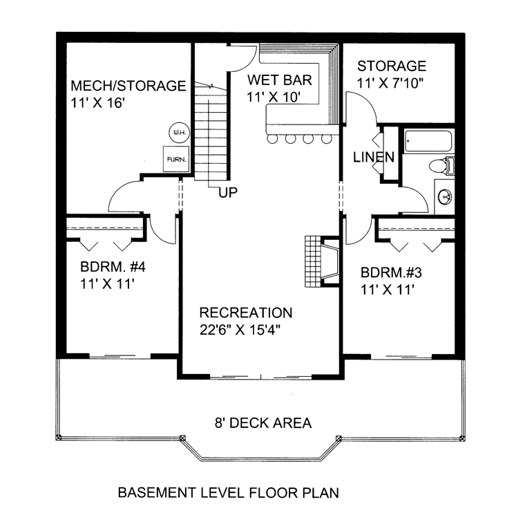  Lower Level of Plan 85347