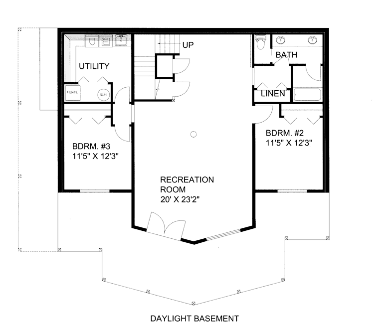  Lower Level of Plan 85352