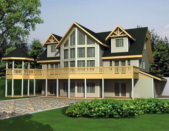 House Plan 85362 Elevation