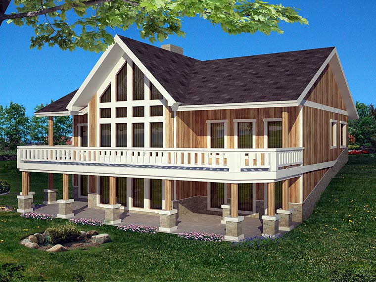 Plan with 4242 Sq. Ft., 4 Bedrooms, 4 Bathrooms, 2 Car Garage Elevation