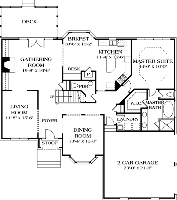 Traditional Level One of Plan 85403