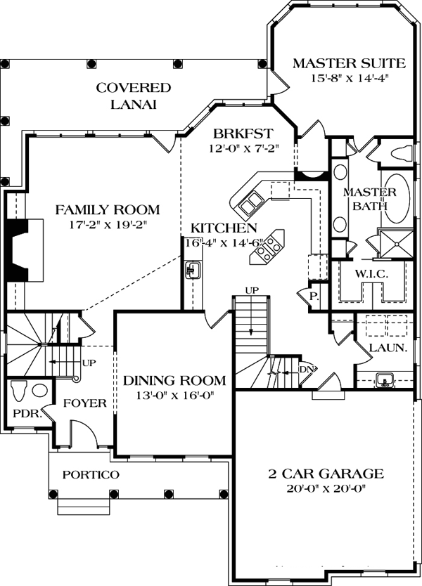 Traditional Level One of Plan 85410