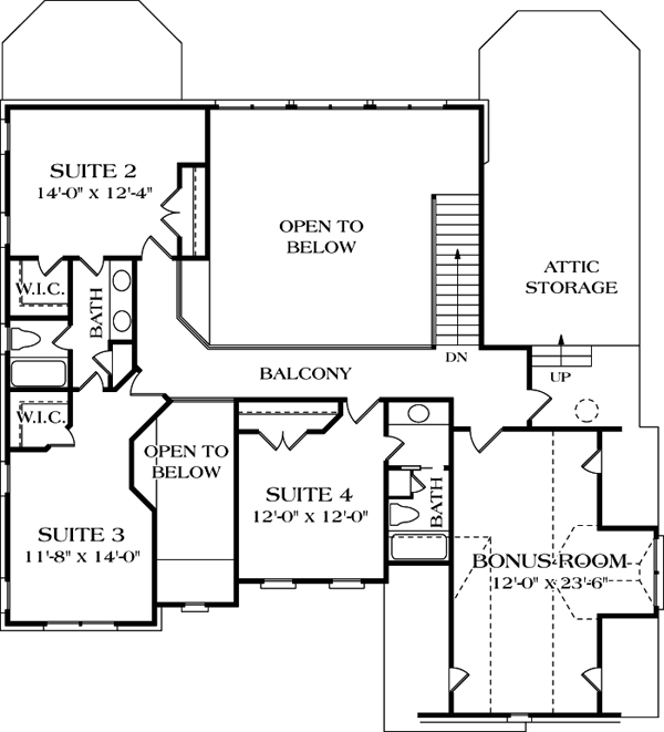 Traditional Level Two of Plan 85412