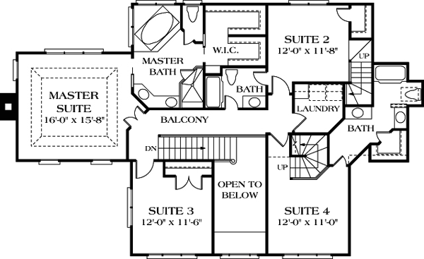 Traditional Level Two of Plan 85413