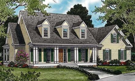 Farmhouse Elevation of Plan 85416