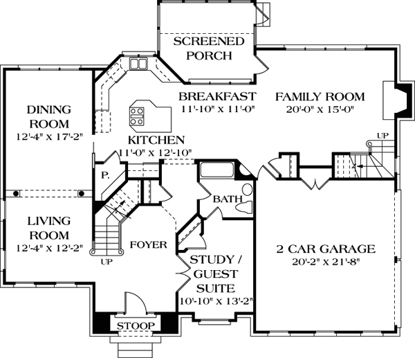 Traditional Level One of Plan 85421