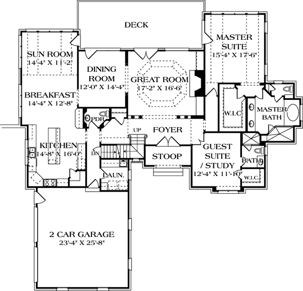 Traditional Level One of Plan 85423
