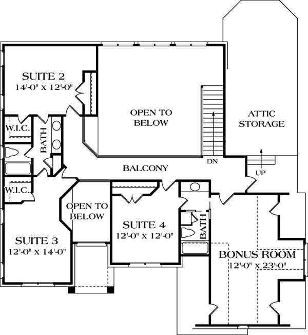 Colonial Traditional Level Two of Plan 85427