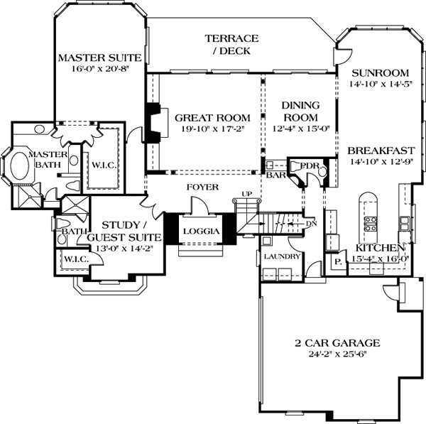 Traditional Level One of Plan 85432