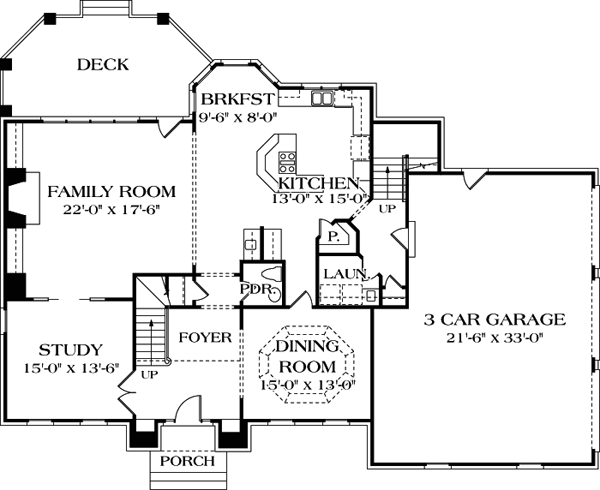 Traditional Level One of Plan 85434