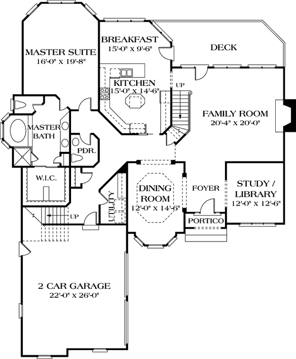 Traditional Level One of Plan 85437