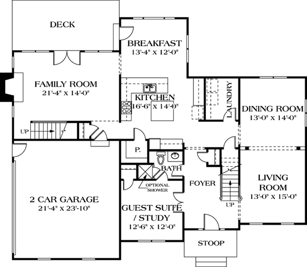 Traditional Level One of Plan 85439