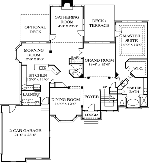 Traditional Level One of Plan 85441
