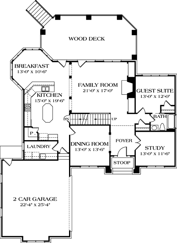Traditional Level One of Plan 85442