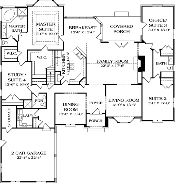 Traditional Level One of Plan 85459