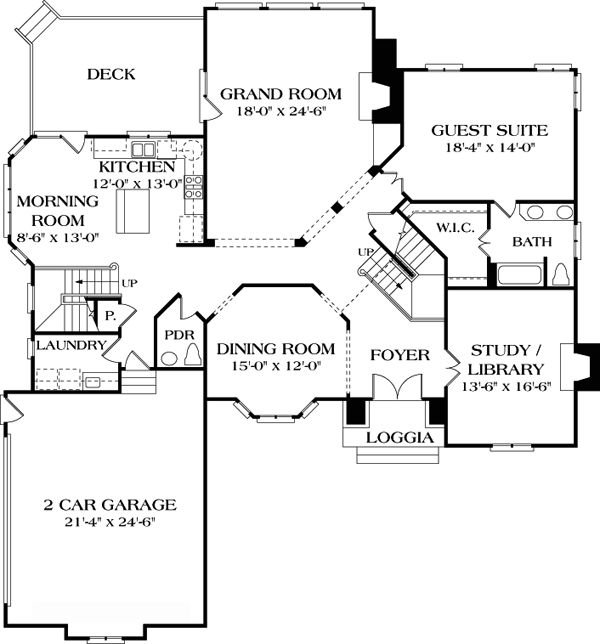 Traditional Level One of Plan 85464